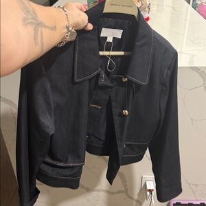 Zara Women's Black Cropped Blazer